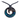Paua Black Metal Wave Cord Necklace