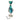 Paua Cat Bow Tie Diamante Tail Brooch