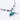 Paua Dolphin Beaded Chain Necklace