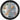 Ash Tray Resin Silver Foil New Zealand Map 120mm