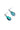 Paua Bezel Droplet Stud Earrings