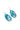 Paua Large Oval Drop Hook Earrings