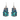 Paua New Zealand Tiki Hook Earrings