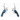 Paua MOP Tui Dangle Hook Earrings