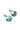 Paua Diamante Sash Drop Stud Earrings