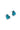 Paua Bezel Heart Stud Earrings