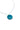 Paua Minimalist Micro Disc Chain Necklace Card