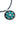 Paua Large Circle Flower Cord Necklace