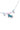 Paua Unicorn Beaded Chain Necklace