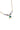 Paua Classic Kiwi Beaded Chain Necklace Gold Colour