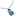 Paua Resin Tiki Pendant Cord Necklace