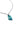 Paua Organic Shape Pendant Cord Necklace