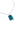 Paua Rectangle Pendant Necklace