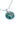 Paua Kiwi Silver Fern Pendant Necklace