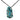 Paua Resin Tiki Cord Necklace
