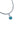 Paua Pikorua Twist Pendant Cord Necklace