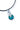 Paua Pikorua Twist Pendant Cord Necklace