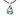Paua Fish Hook Pendant Cord Necklace