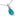 Paua Filigree Drop Chain Necklace