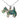 Paua Scottie Dog Diamante Chain Necklace