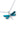 Paua Dragonfly Chain Necklace