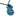 Paua Resin Hook Cord Necklace