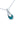 Paua Curved Open Drop Chain Necklace