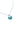 Paua Diamante Sash Drop Chain Necklace