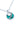 Paua Diamante Sash Drop Chain Necklace