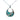 Paua Diamante Sash Drop Chain Necklace