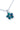 Paua Flower Diamante Necklace