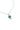 Paua Milgrain Cross Pendant Necklace