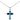 Paua Milgrain Cross Pendant Necklace