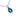 Paua Open Tear Drop Necklace