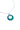 Paua Circular Drop Chain Necklace
