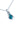 Paua Kowhai Chain Pendant Necklace
