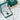 Jade Diamante Twist Drop Chain Necklace