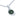Jade Diamante Twist Drop Chain Necklace