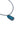 Paua Resin Tiki Cord Necklace