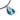 Paua Fish Hook Pendant Cord Necklace