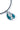 Paua Fish Hook Pendant Cord Necklace