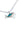 Paua Hump Back Whale Pendant Chain Necklace