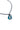 Paua Black Metal Hook Cord Necklace