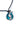 Paua Black Metal Hook Cord Necklace