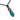 Paua Black Metal Double Twist Cord Necklace