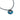 Paua Black Metal Wave Cord Necklace