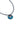 Paua Black Metal Wave Cord Necklace