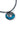 Paua Black Metal Wave Cord Necklace