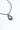 Paua Black Metal Simple Hook Cord Necklace