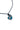 Paua Black Metal Taniwha Cord Necklace